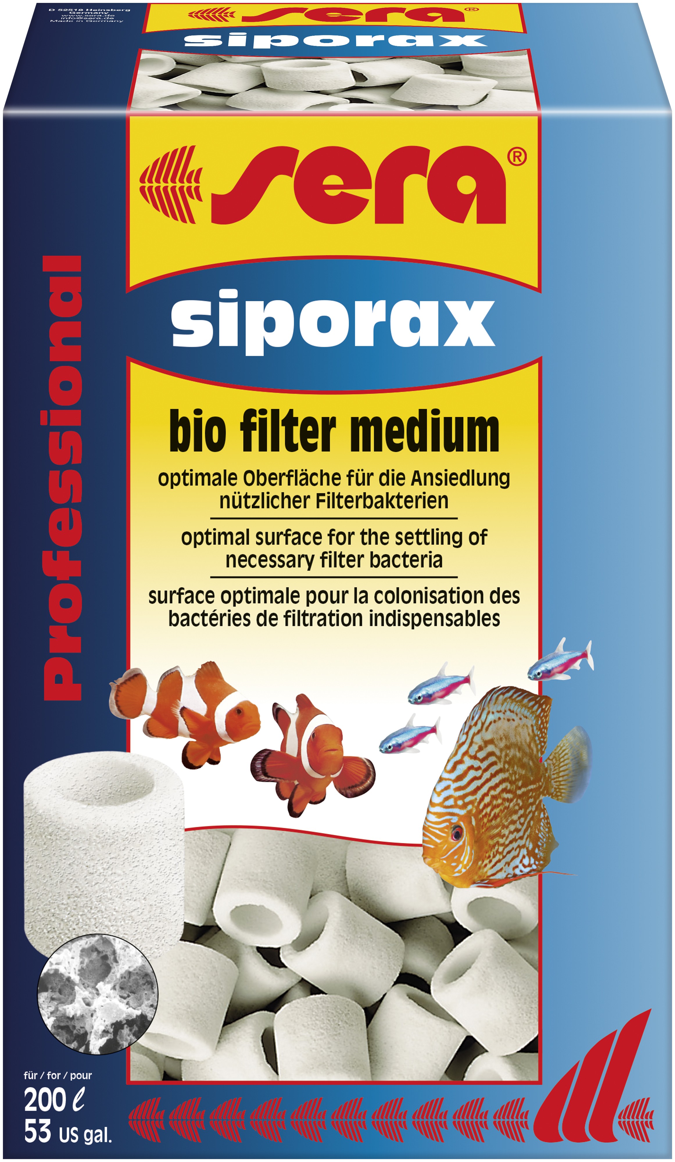 sera siporax Professional 15 mm