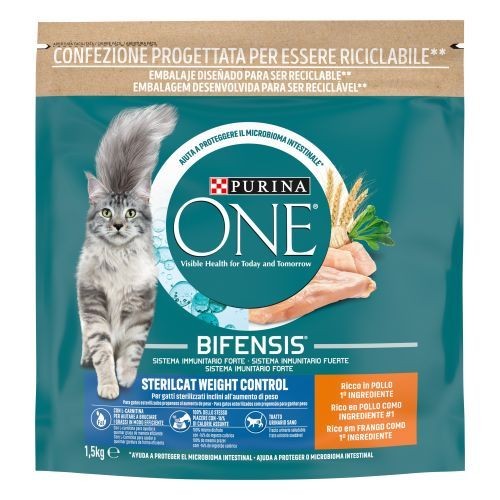 PURINA ONE® Sterilcat Weight Control, Rico en Pollo