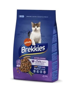 BREKKIES Esterilizados 3 Kg Cat