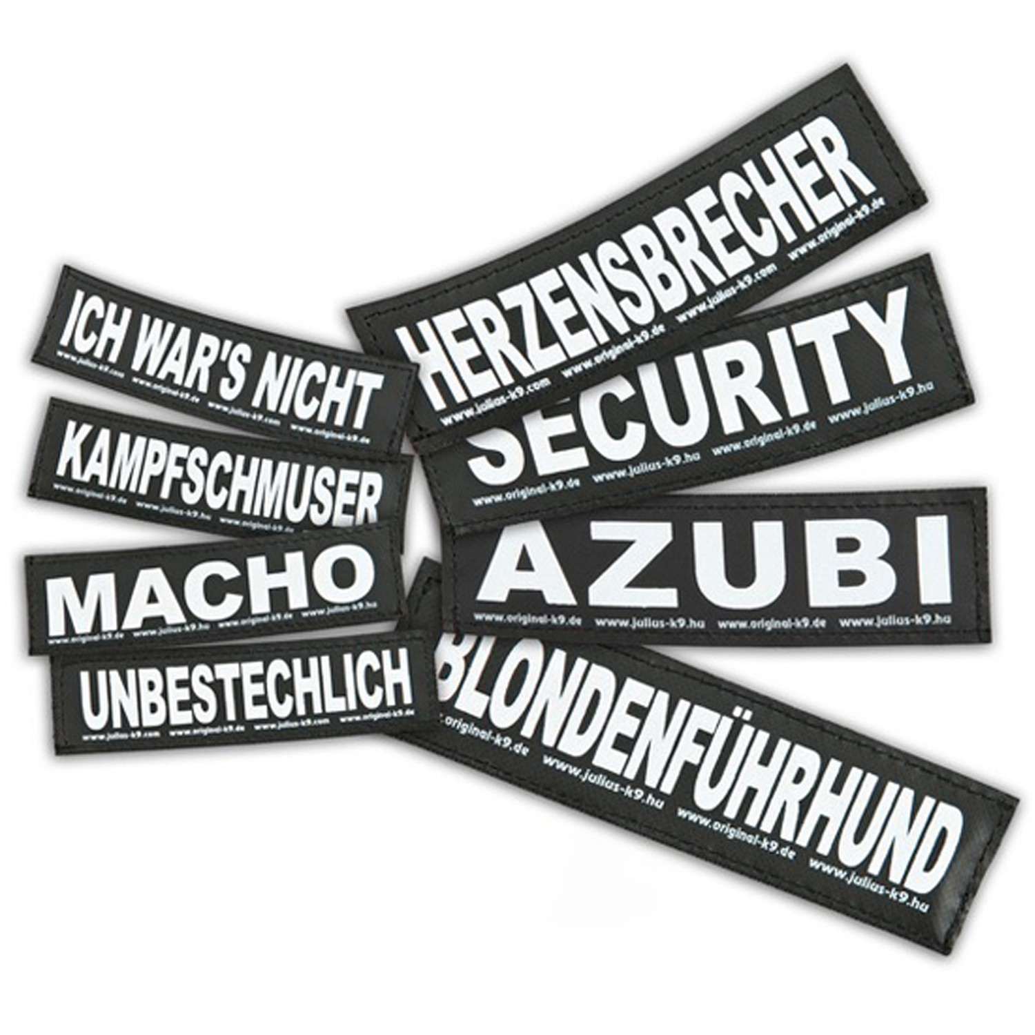 Etiquetas para Personalizar, Para Julius-K9, Estándar, 2 uds
