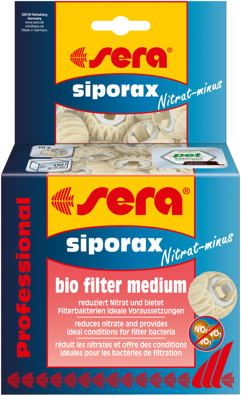 Sera siporax Nitrat-minus Professional