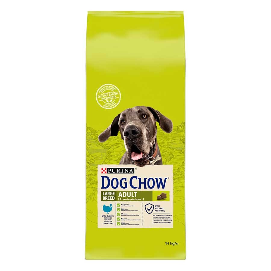 Dog Chow Adulto Razas Grandes Pavo