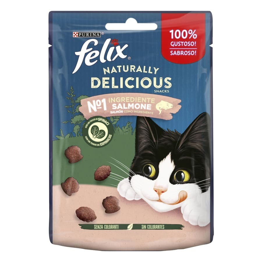 PURINA®  FELIX® Naturally Delicious Salmón