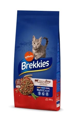BREKKIES Adult 15 Kg Cat