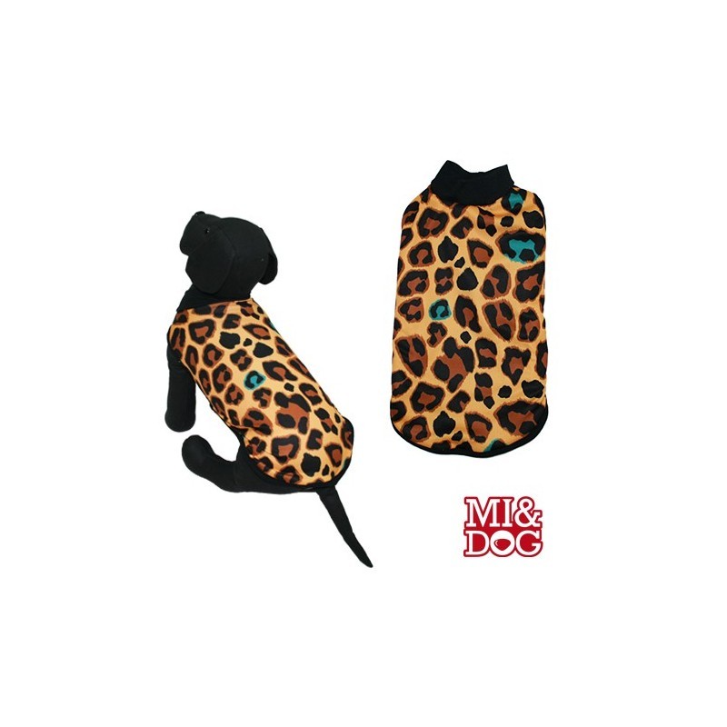 Abrigo estampado leopardo