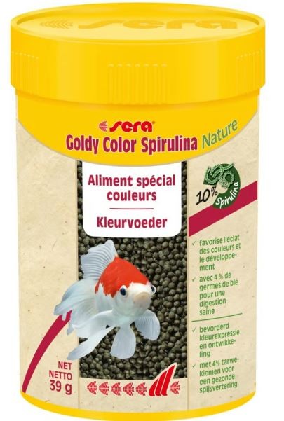 Sera Goldy Color Spirulina Alimento para carpas doradas