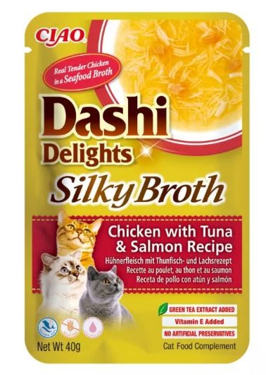 Dashi Delight Silky Broth Pollo, Atún y Salmon