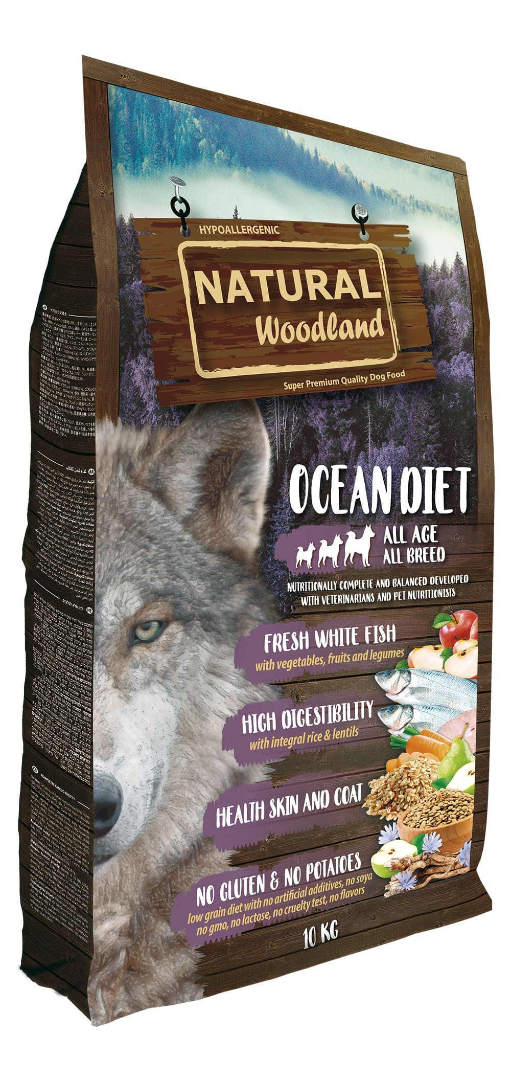 Ocean Diet – Pienso Perro Natural Woodland 10 Kg