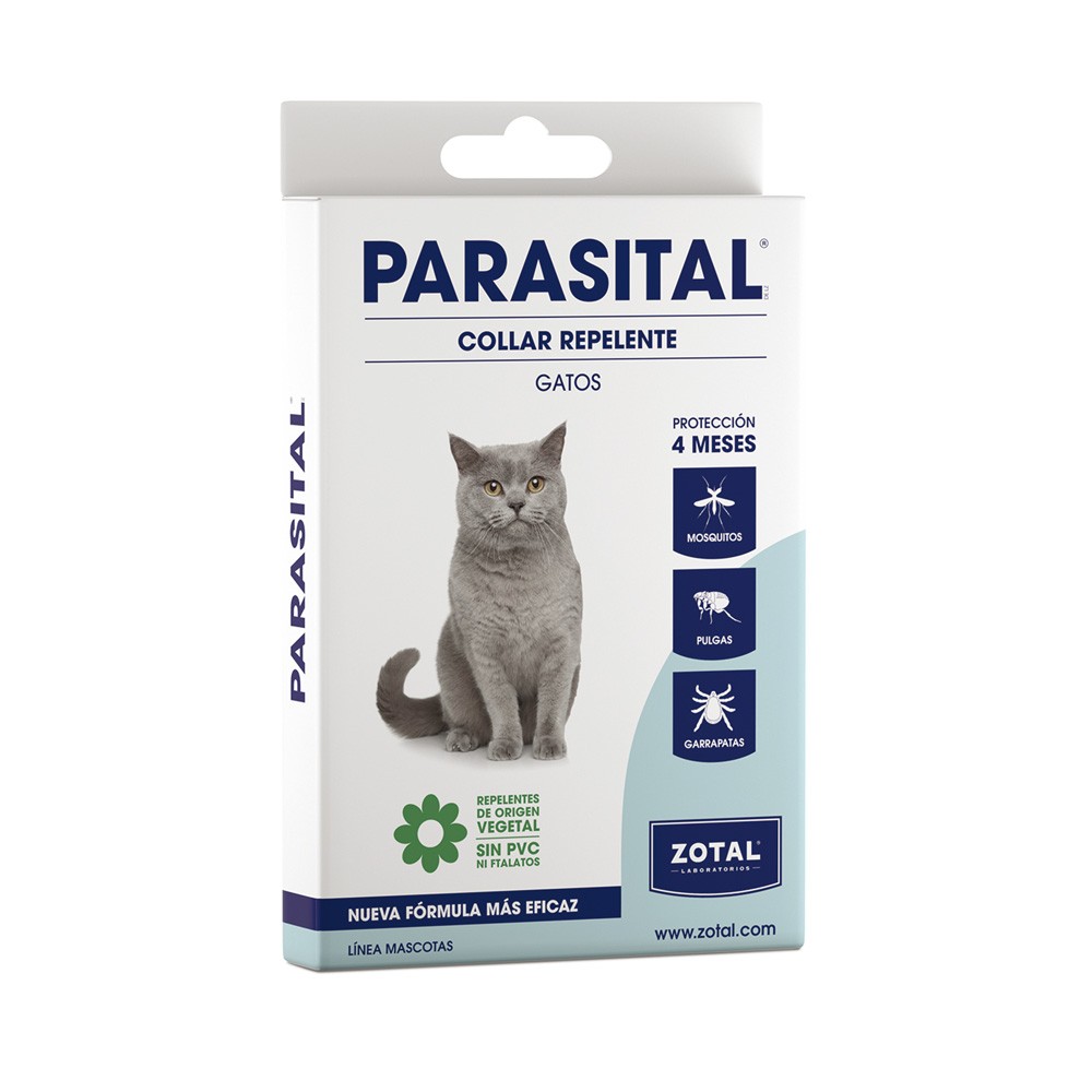 PARASITAL COLLAR GATOS 35CM