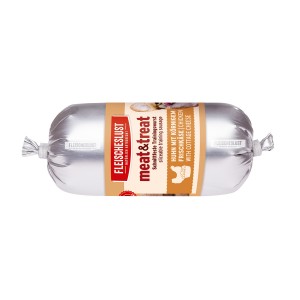 Salchicha Perro Pollo y queso, MEATLOVE, 200g